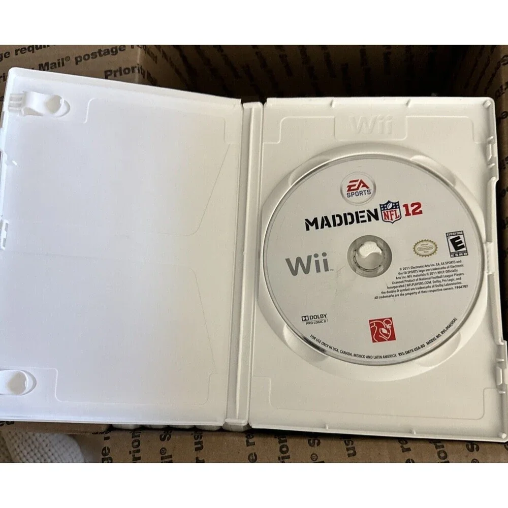 Madden NFL 12 - Nintendo Wii - Complete